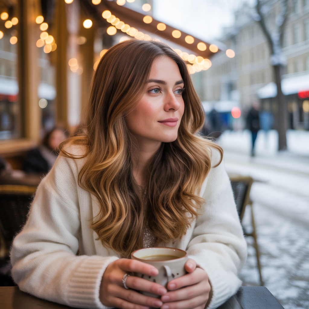 Maple Syrup Balayage