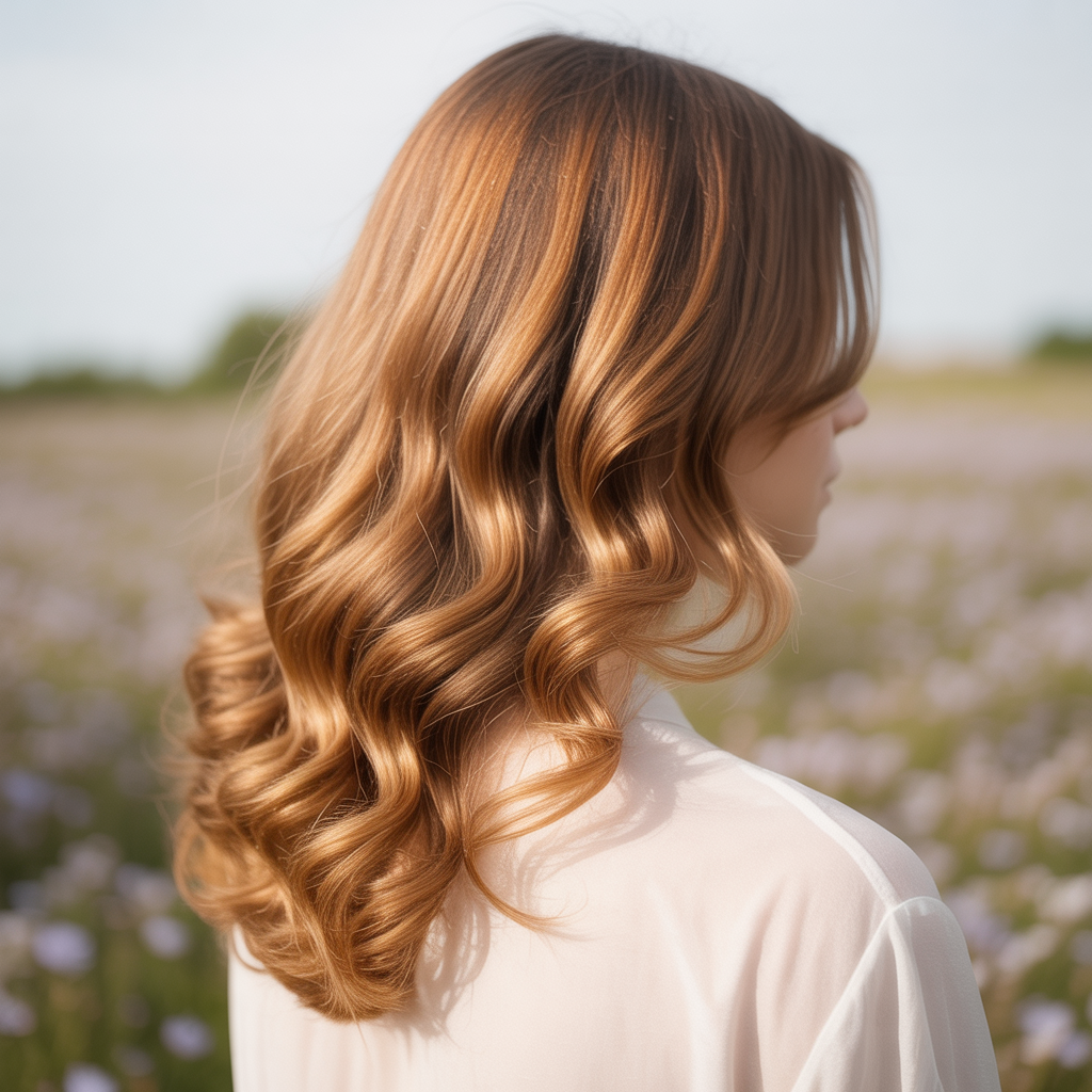 Mid-Length Balayage Brilliance