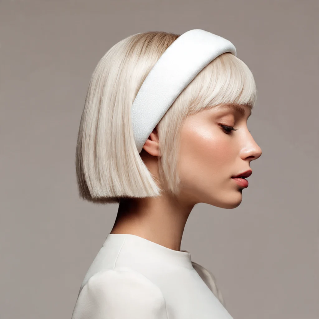 Thick Headband with Long Layers