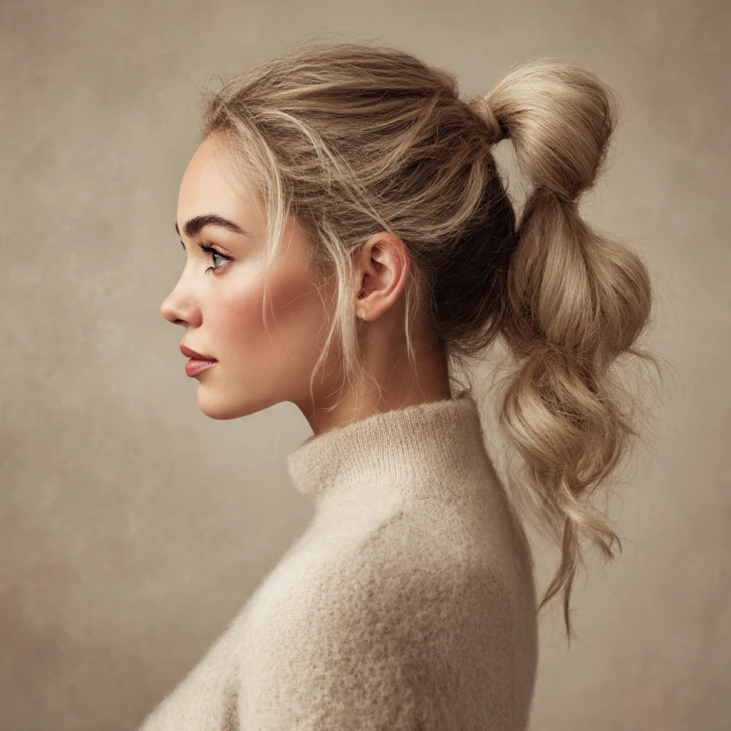 30 Best Long Lasting Hairstyles That Stay Perfect All Day 22 Bubble Ponytail