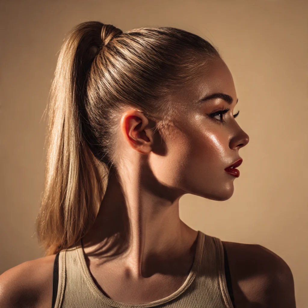 High Ponytail Glam