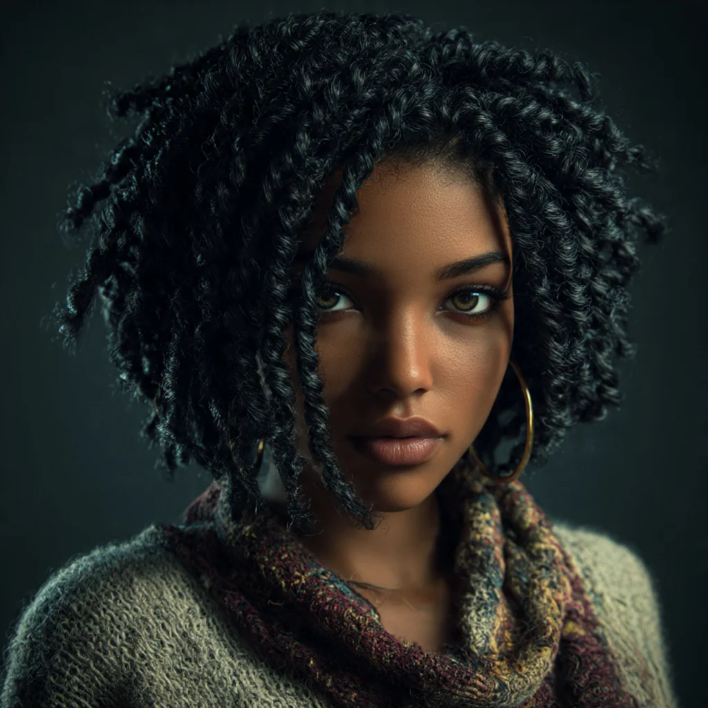 Crochet Twists with Highlights