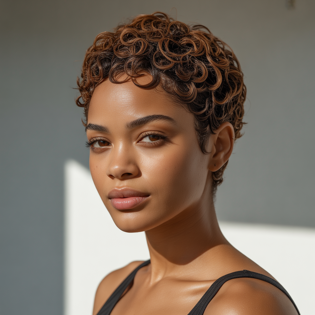 Pixie Hairstyles for Black Women with Natural Texture