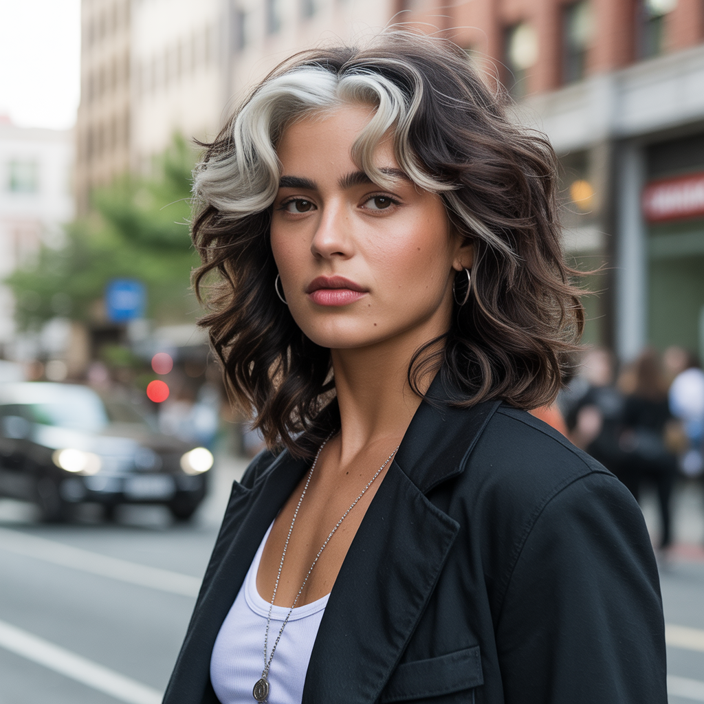 Chunky Silver Highlights