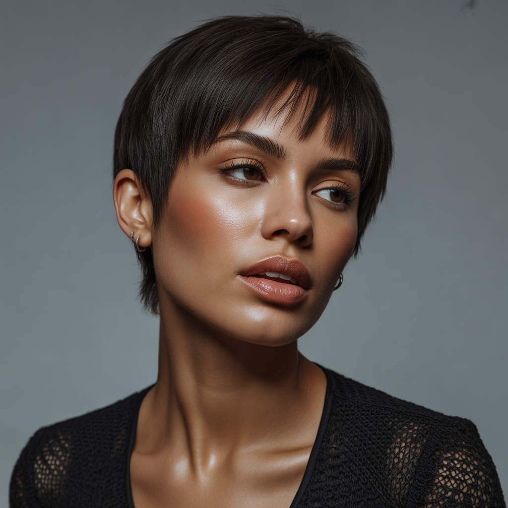 Straight Pixie Cut