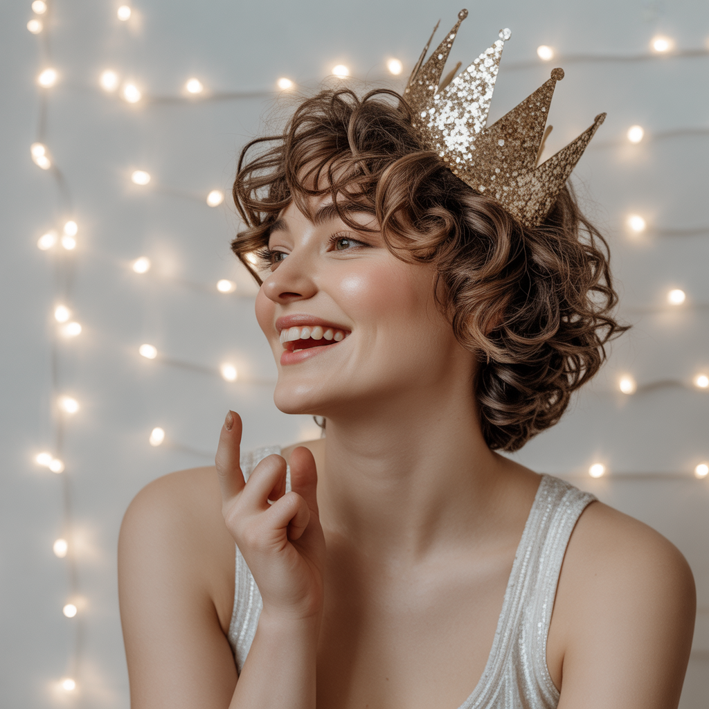 Pixie with Volume on Top