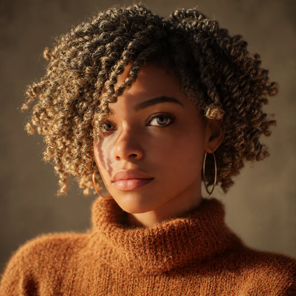 Bob-Length Crochet Twists
