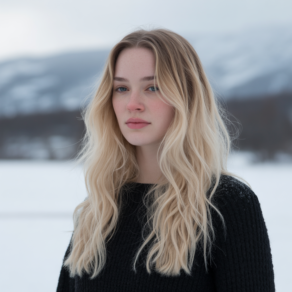 Nordic Blonde Balayage