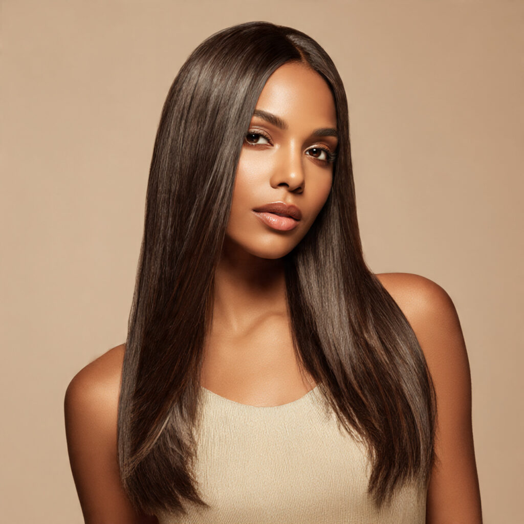Sleek Straight Weave