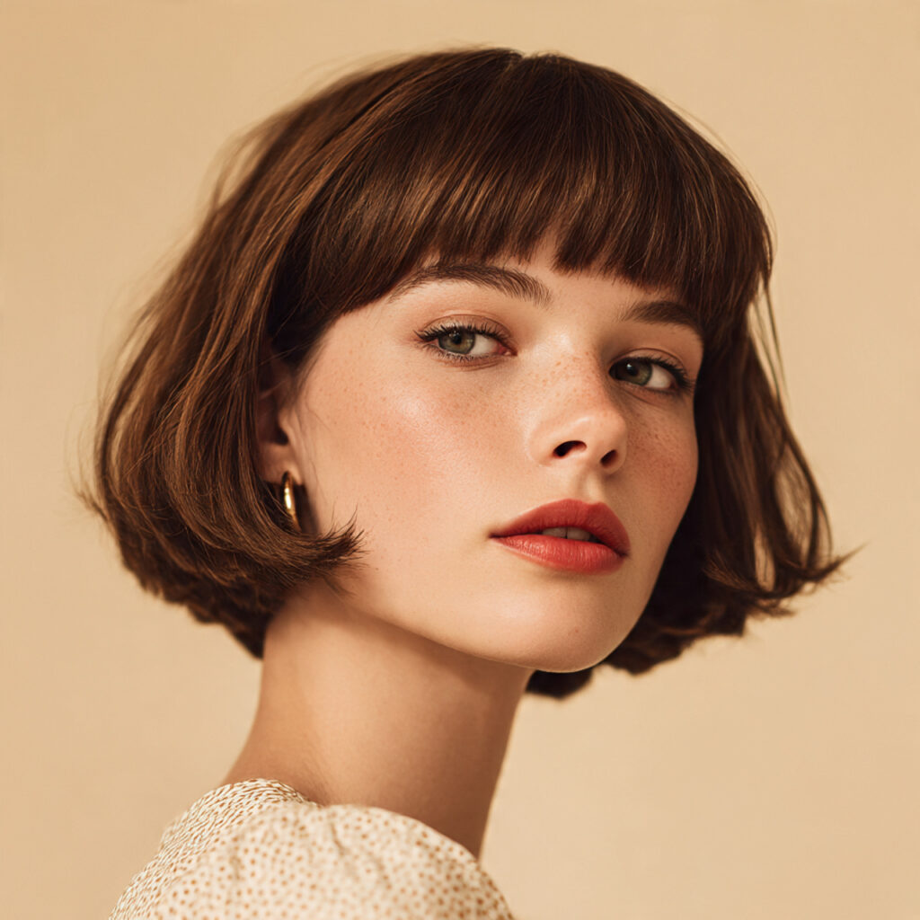 20 Top Women’s Haircuts 2026 for Every Face Shape and Hair Type 6 Chin-Length French Bob