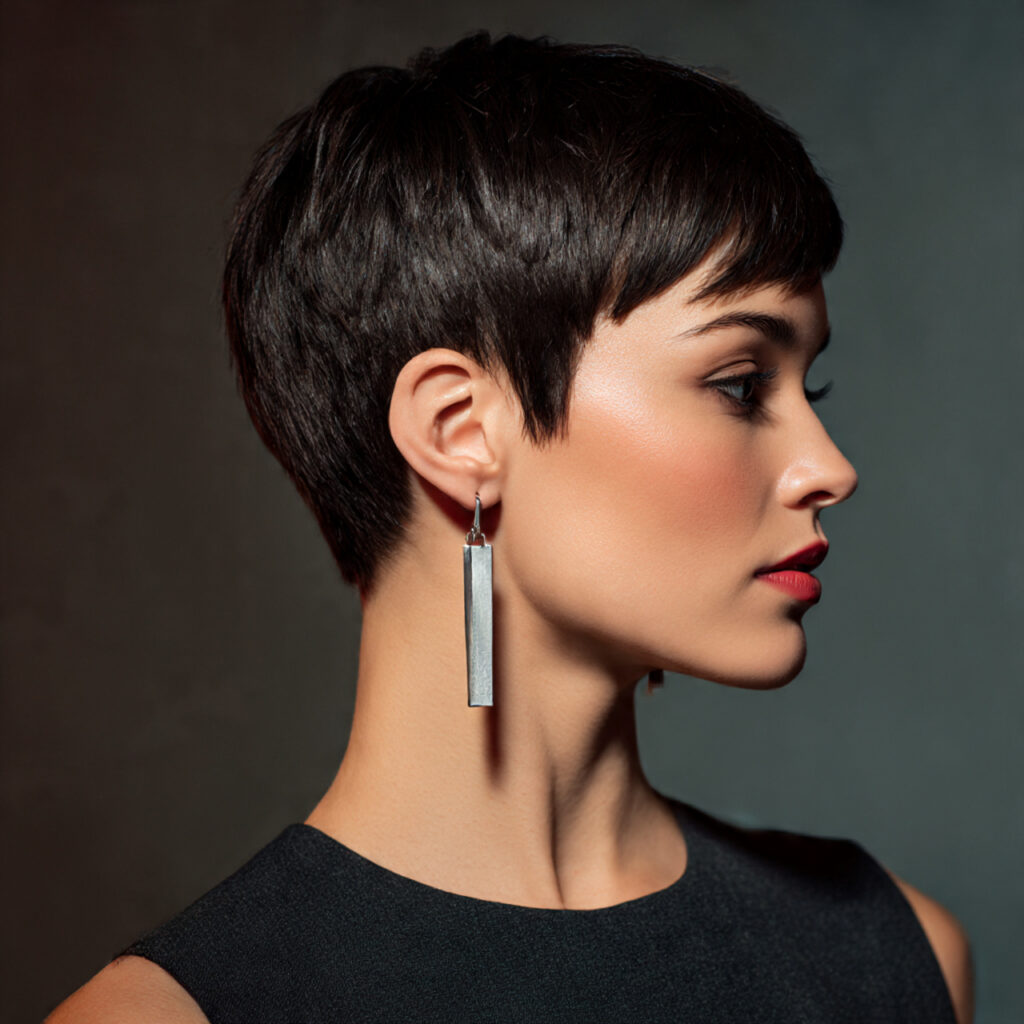 20 Top Women’s Haircuts 2026 for Every Face Shape and Hair Type 4 Precision Pixie Cut