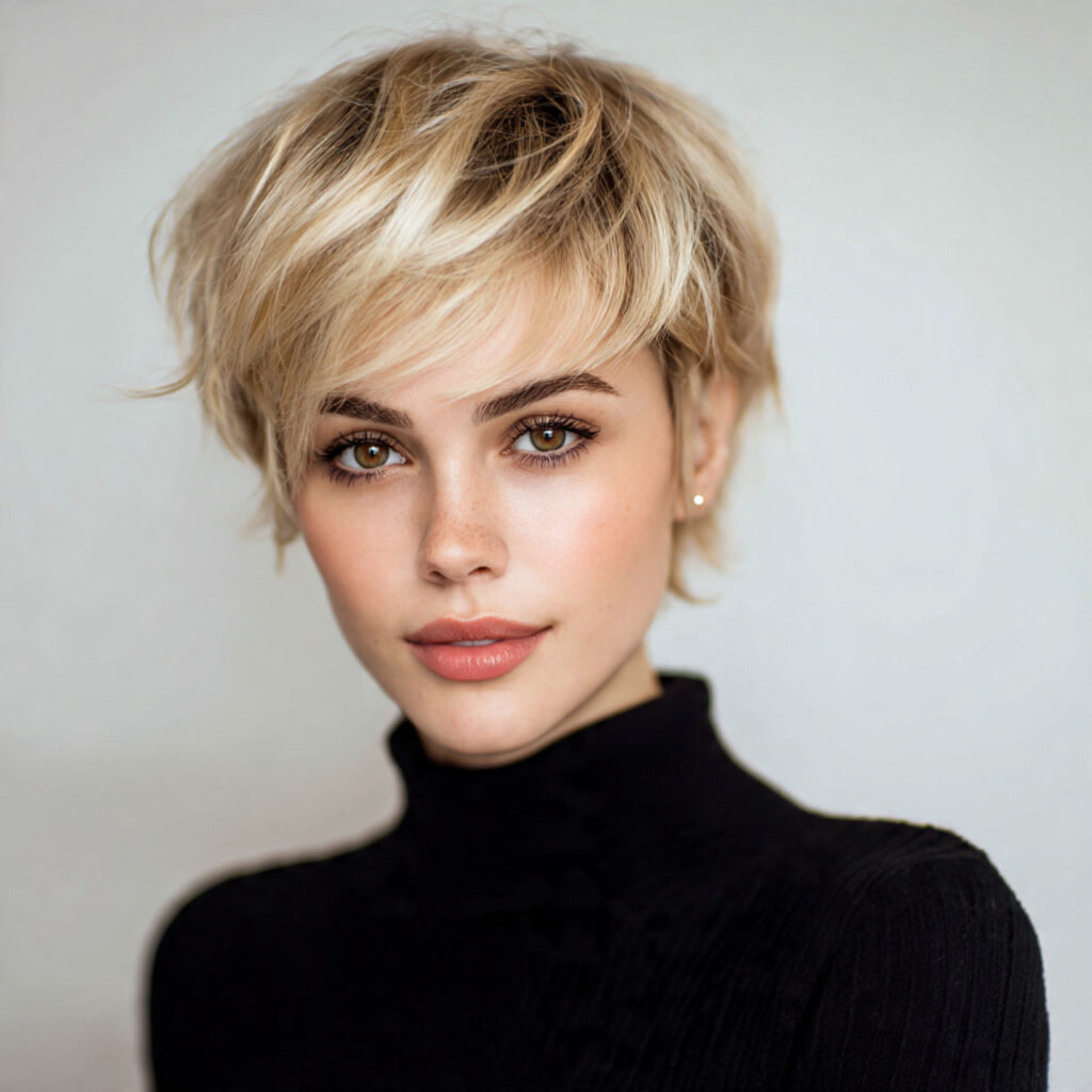 Pixie with Wispy Ends