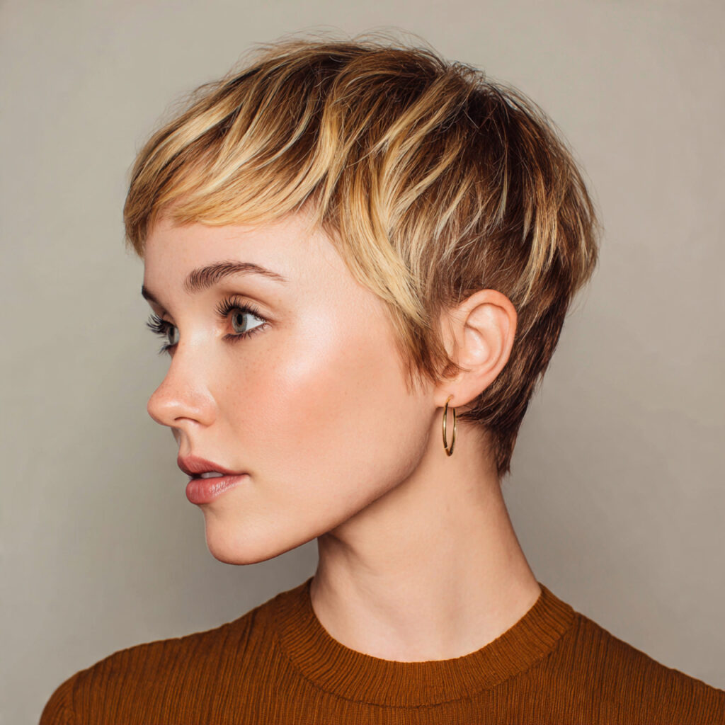 Pixie with Highlights
