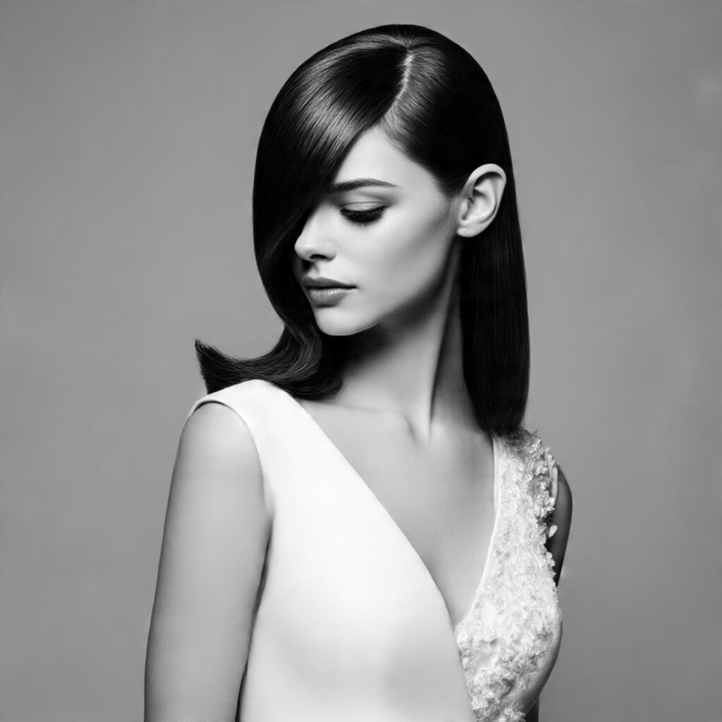 Sleek Side-Part