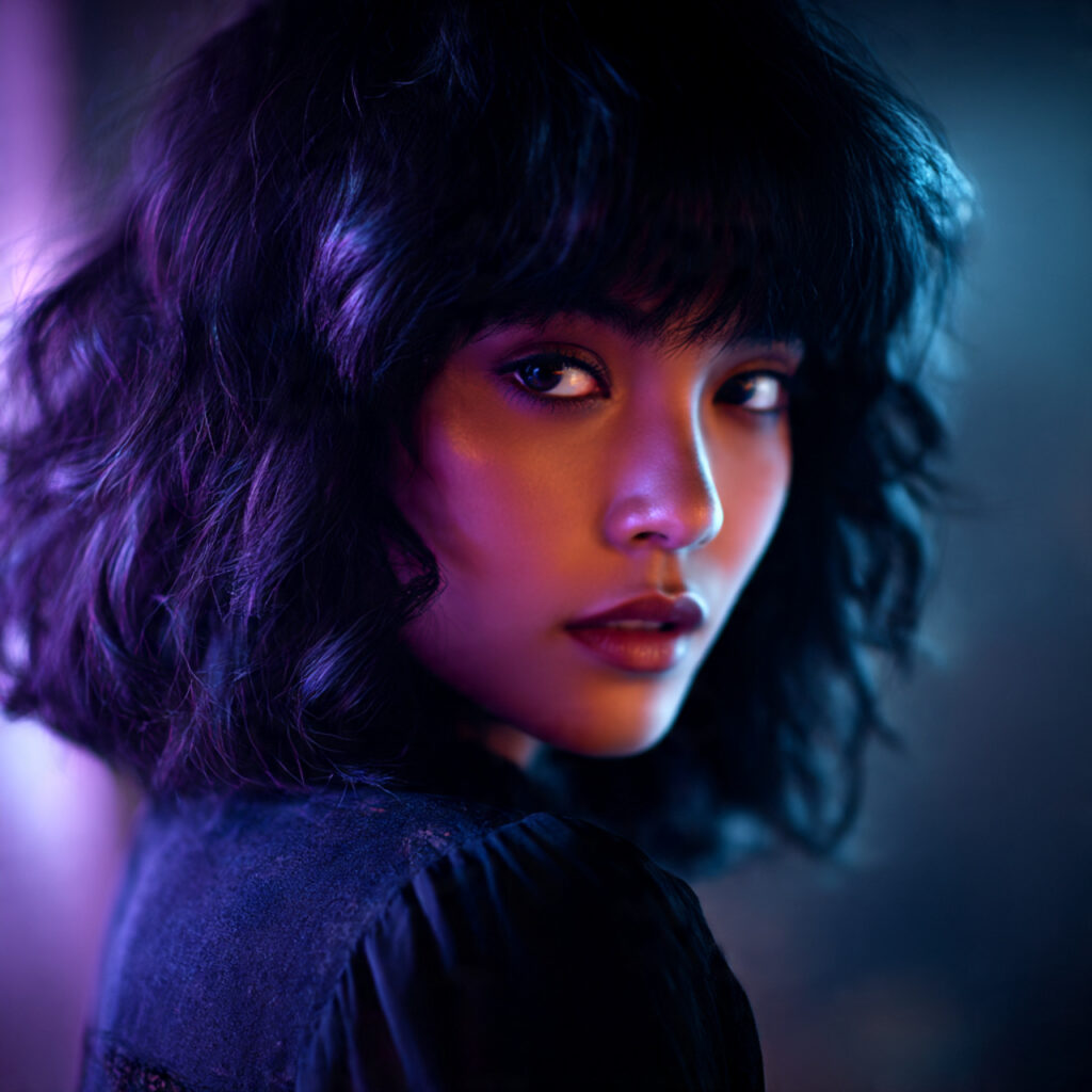 Witchy Haircut with Highlights