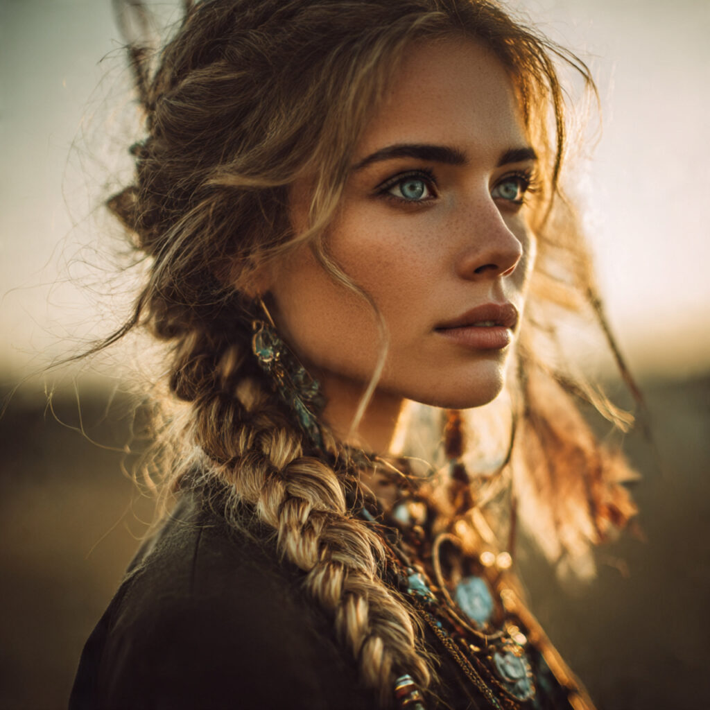 Fishtail Braid with Soft Texture