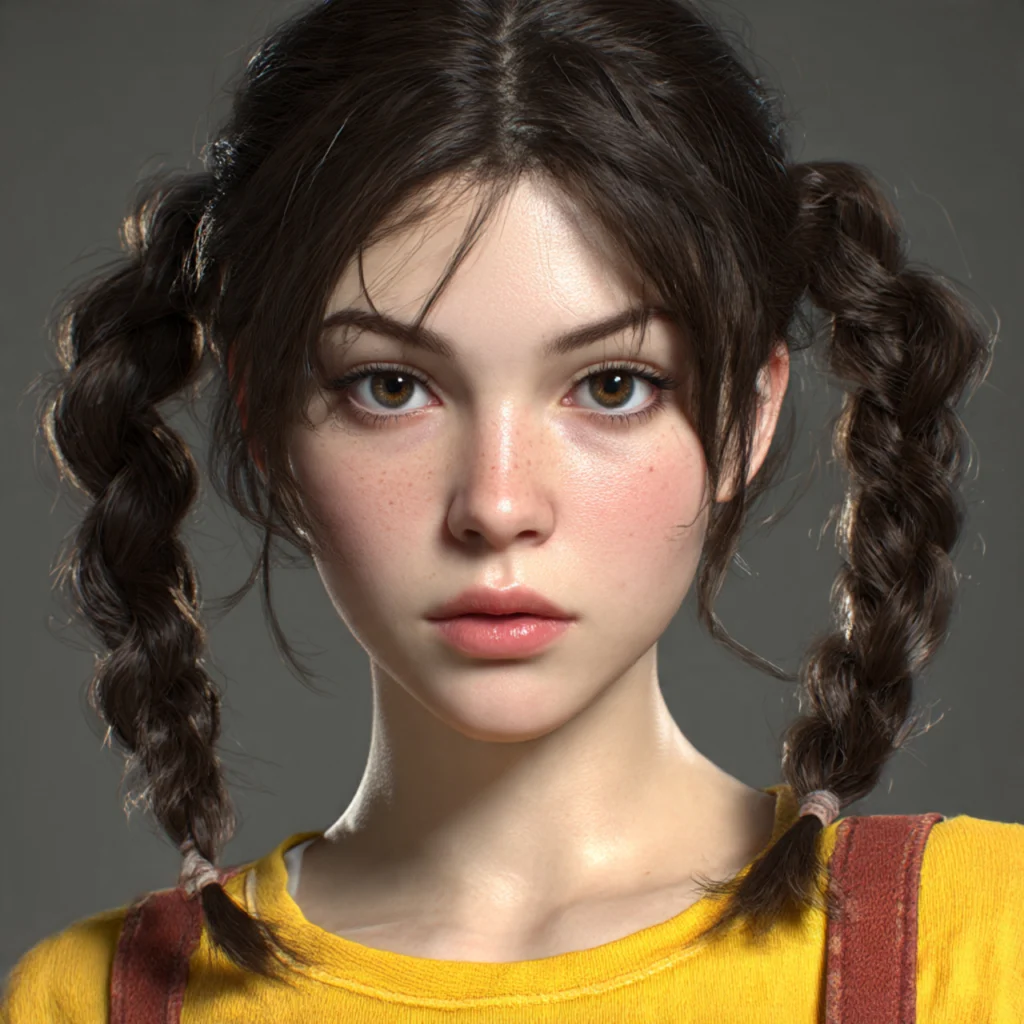 Bubble Braid Pigtails