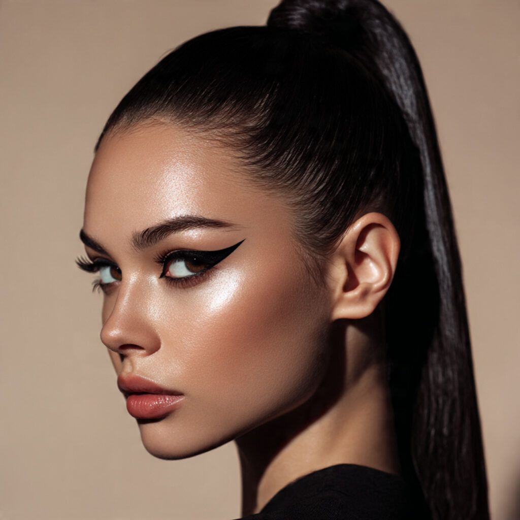 High Sleek Ponytail for Modern Edge