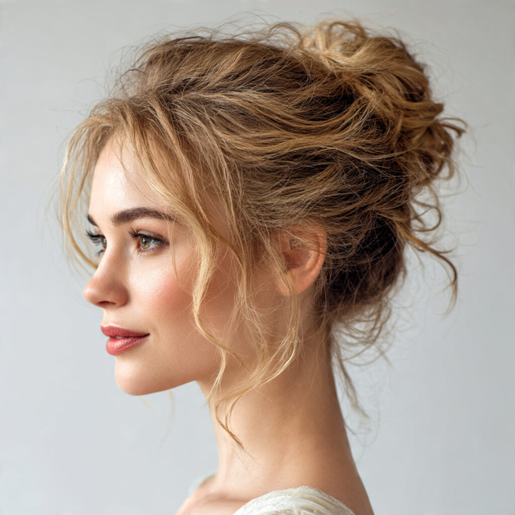Messy Textured Bun
