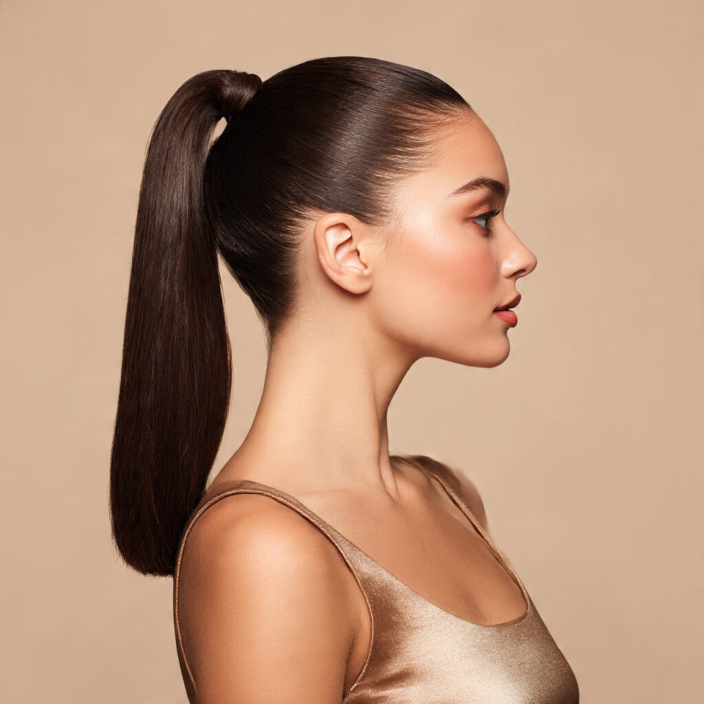 Sleek High Ponytail