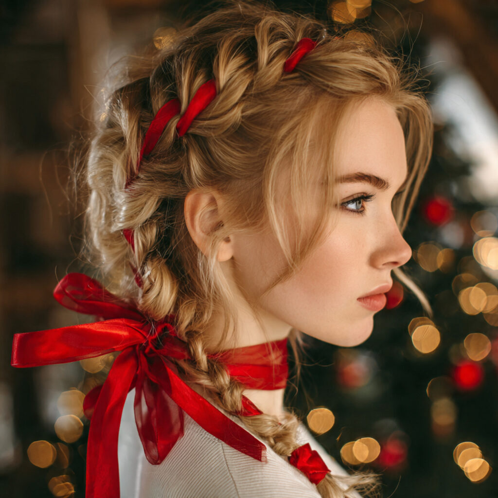 Ribbon-Wrapped Braid