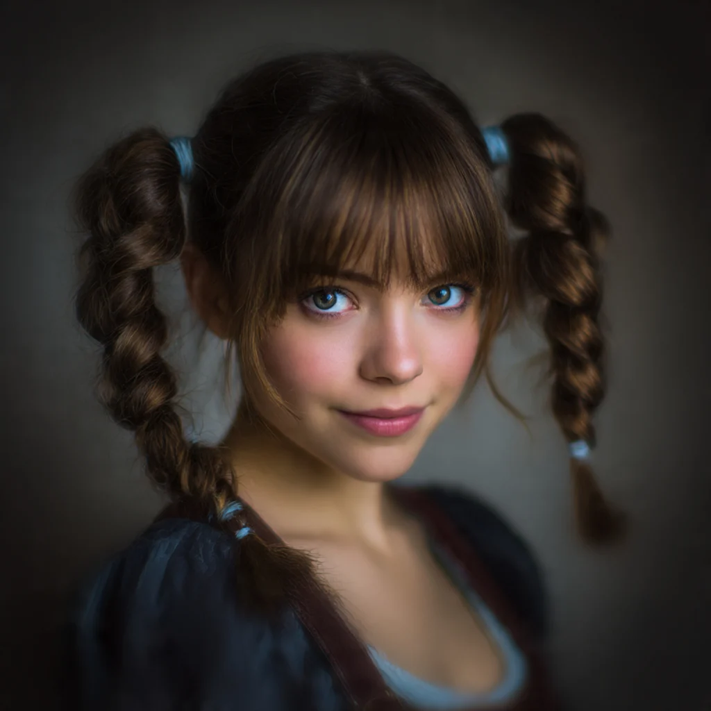 Double Ponytail Bubble Braids