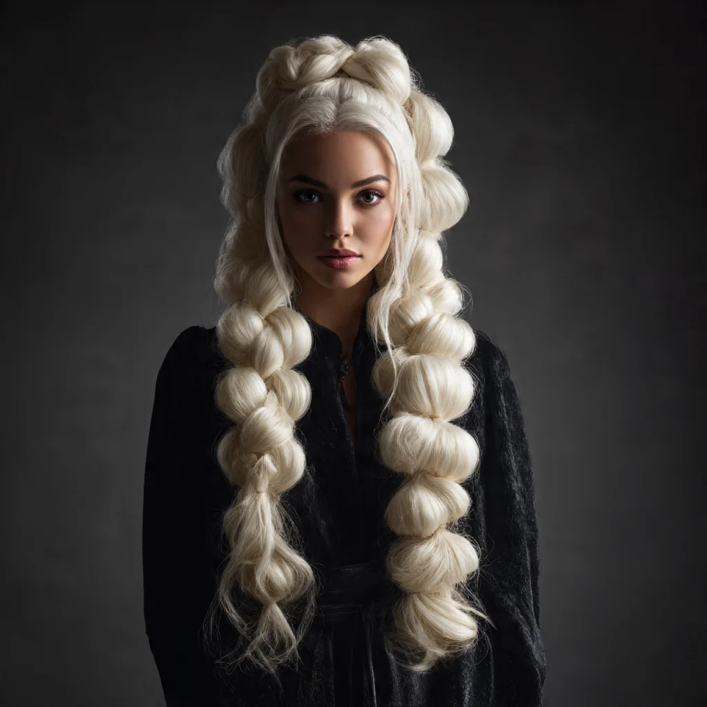 High Volume Bubble Braid