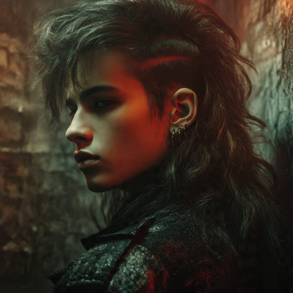 Witchy Mullet Haircut