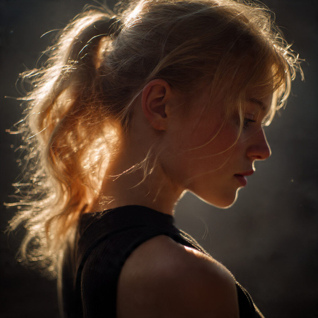 French Braid Ponytail