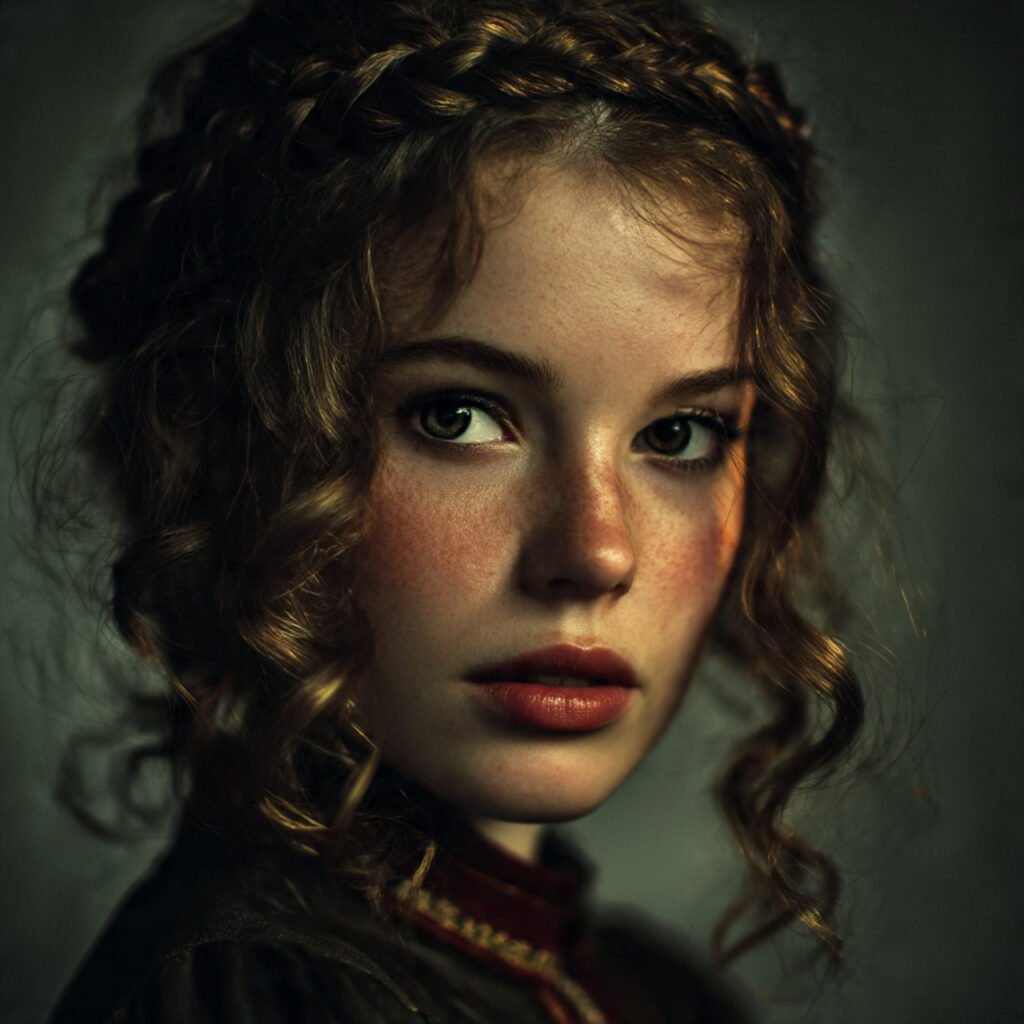 Half-Up Braided Crown