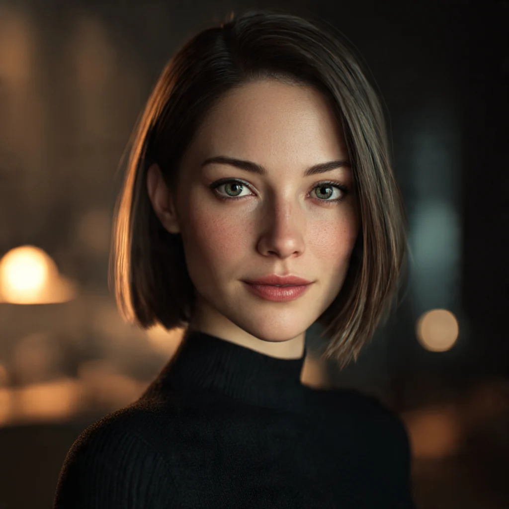 Blunt Bangs to Frame the Face