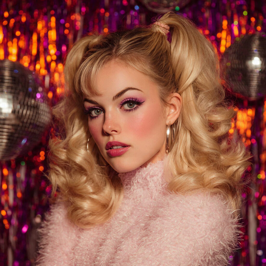 Retro 90s Blowout Hairstyle Idea