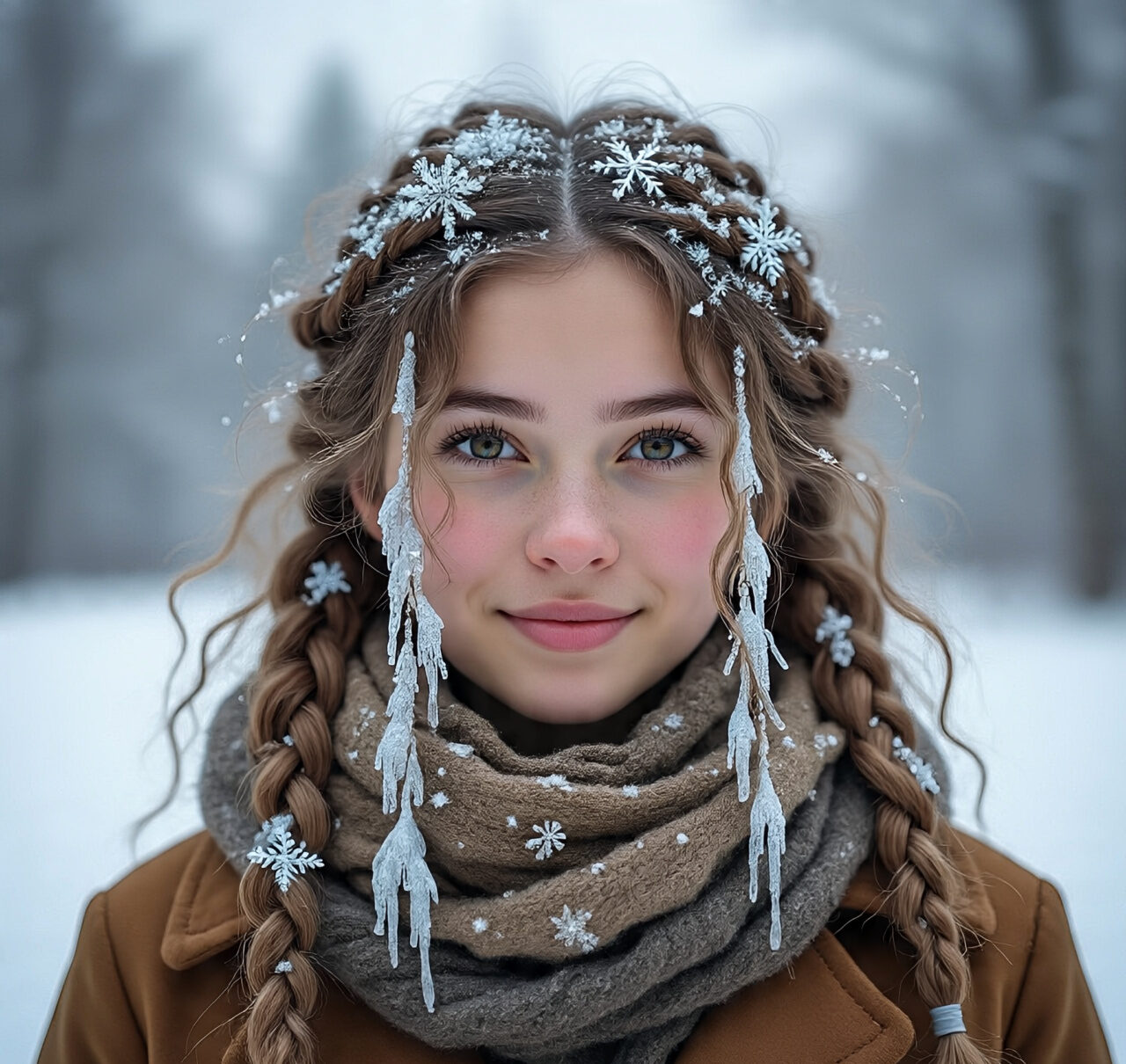 Winter Hair Braid