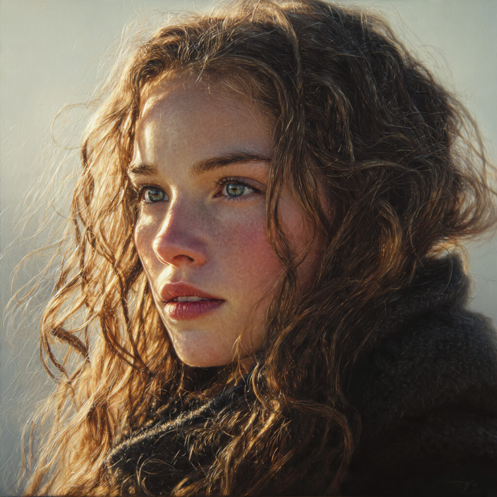 Frost-Kissed Beach Wave Idea