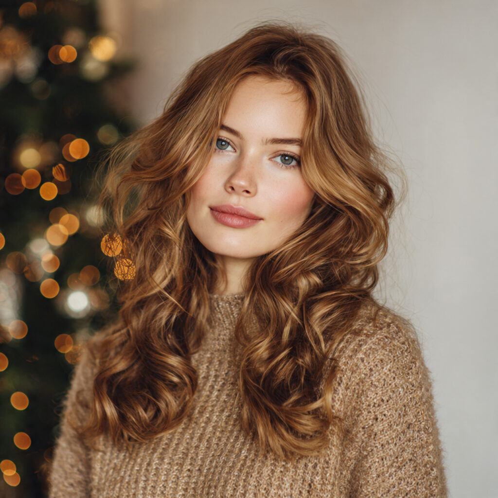 Soft Holiday Waves Idea