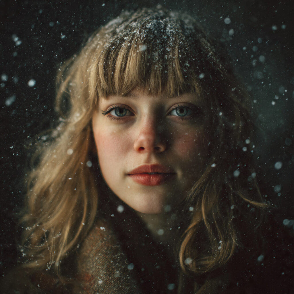 Frosted Fringe Haircut Idea