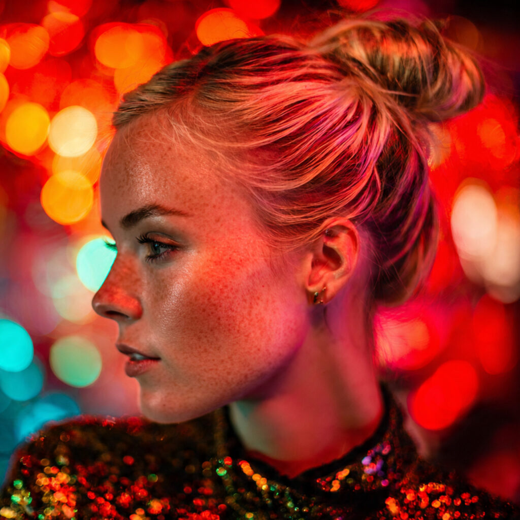 Christmas party bun ideas