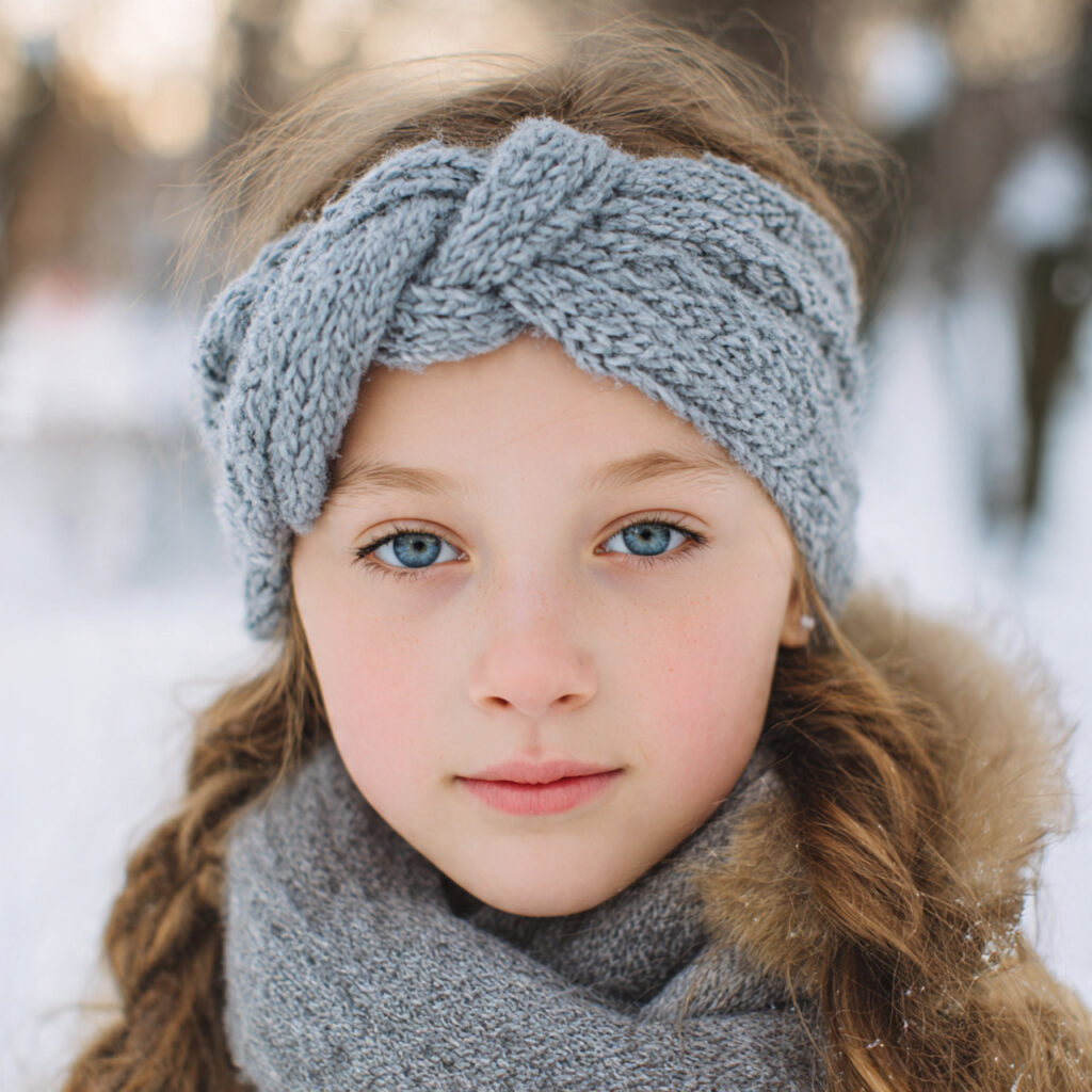 Winter Headband Hairstyle Ideas