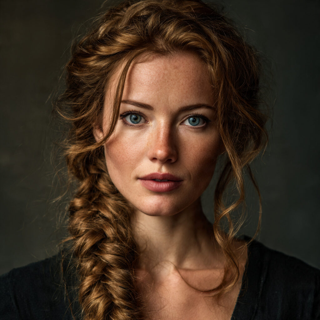 Messy Side Swept Fishtail Idea