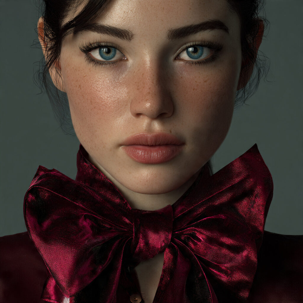 Vibrant Velvet Bow Accessory Idea