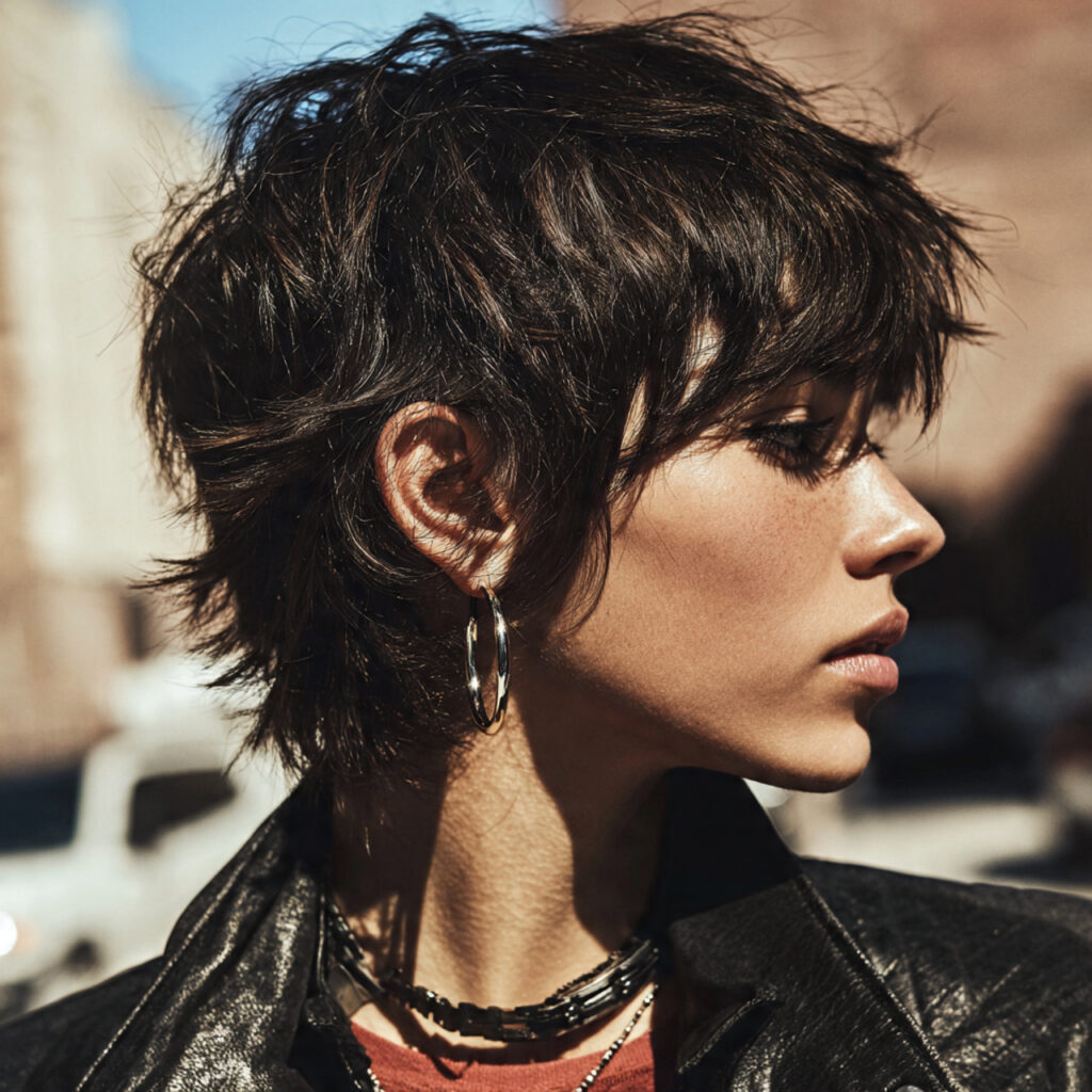 Textured Layered Shag Idea