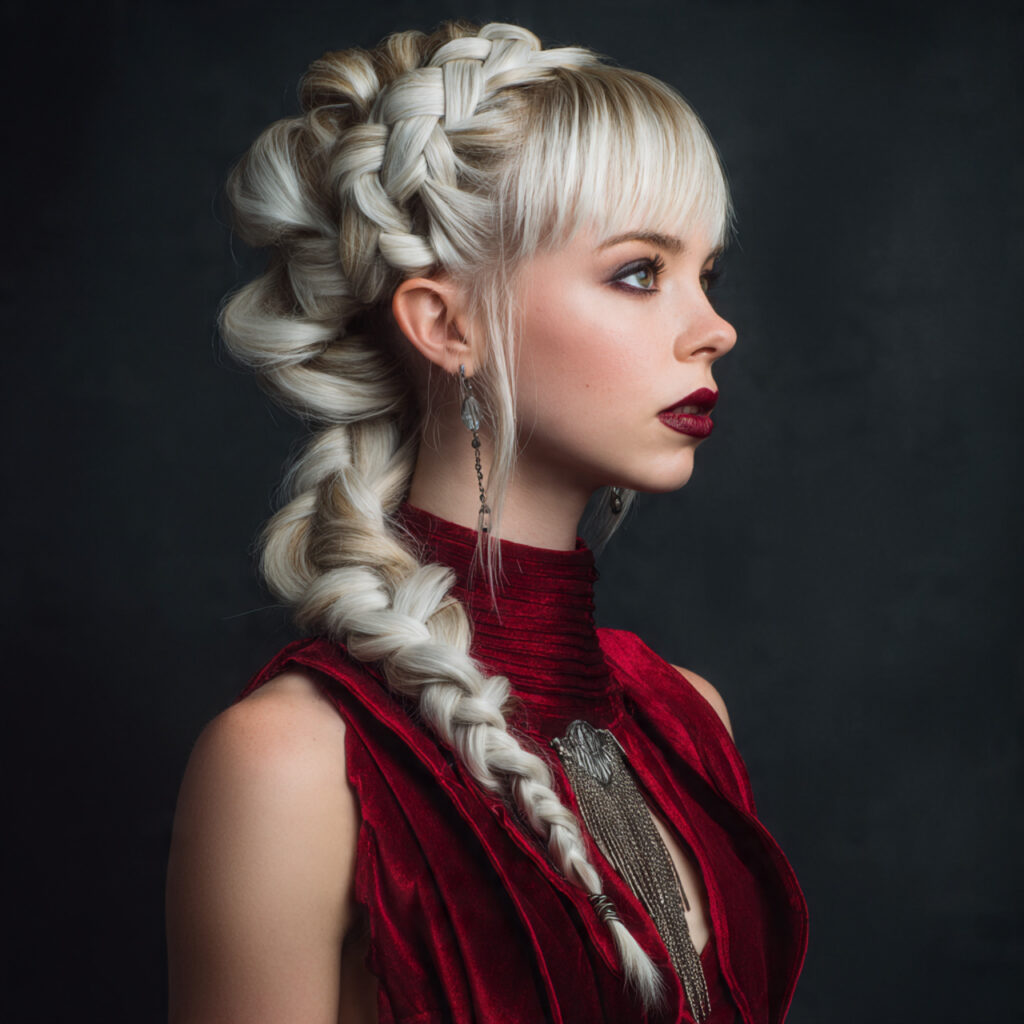 Statement Braids for Valentine’s Day