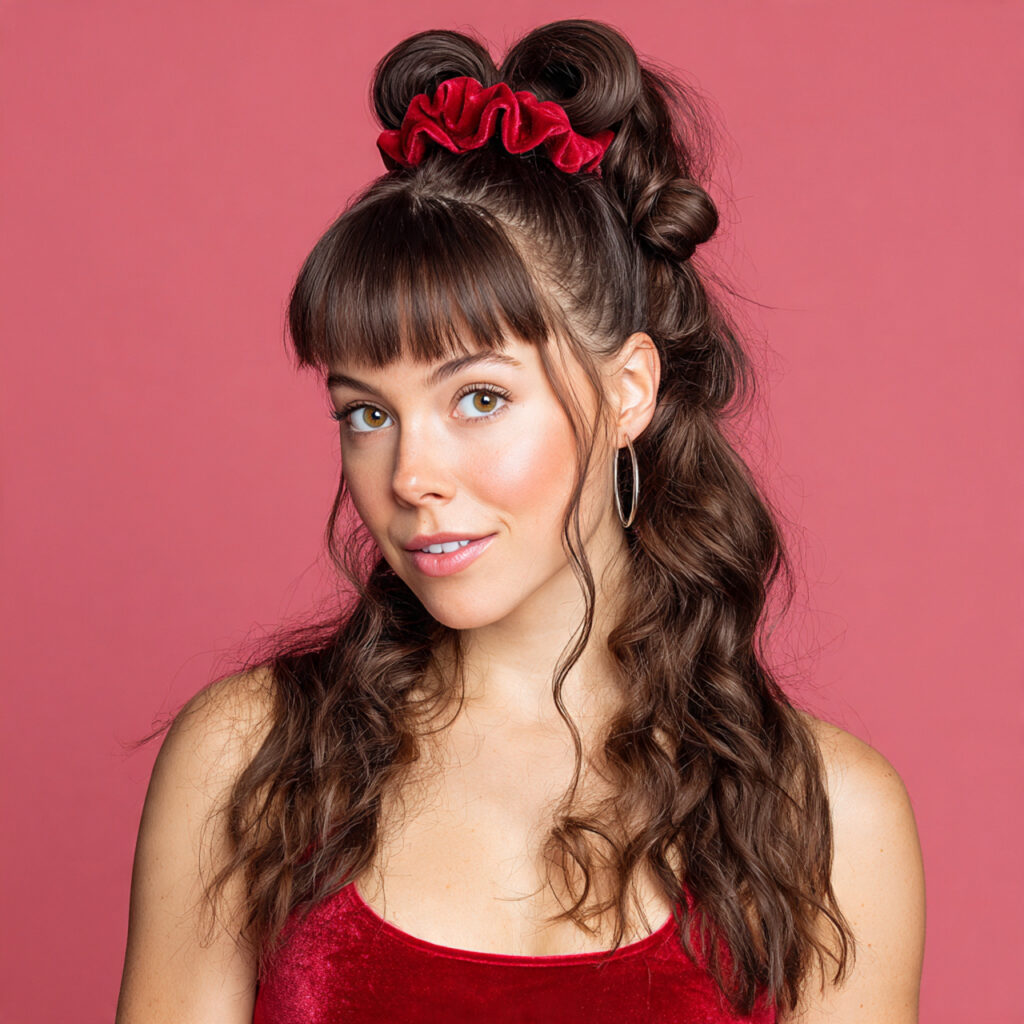 Twisted Rope Heart Ponytail