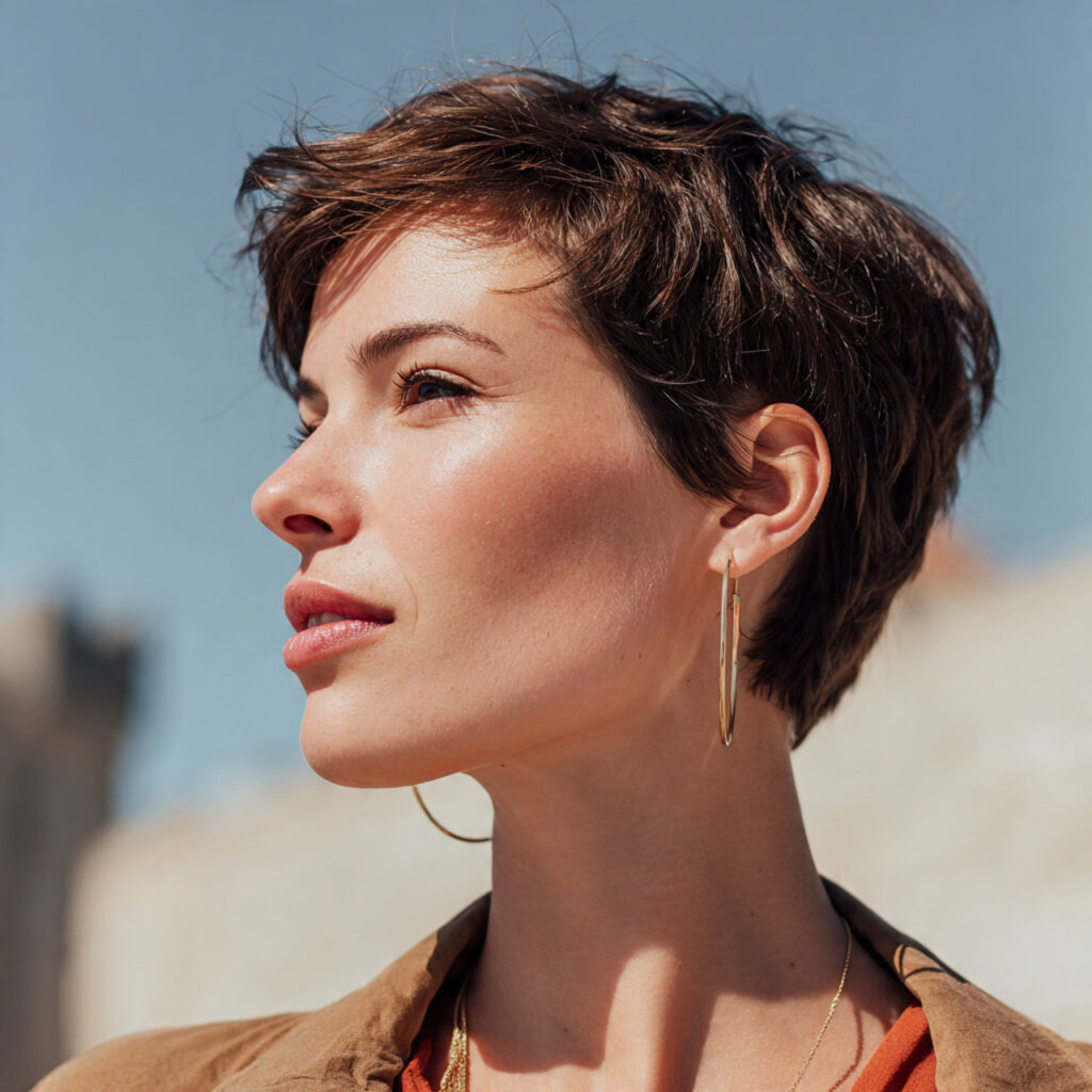 Slightly Messy Heroine Cut Idea