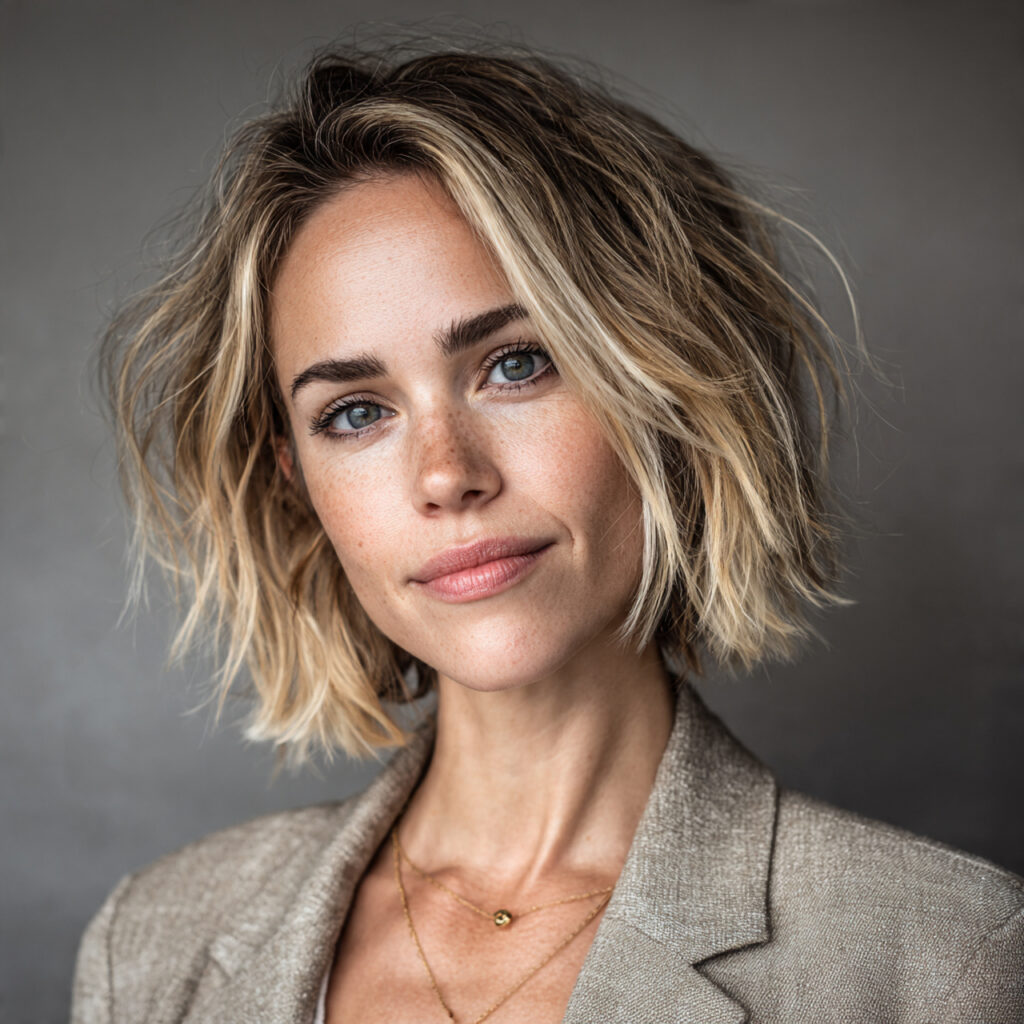 Tousled Mid-Length Combat Style Idea