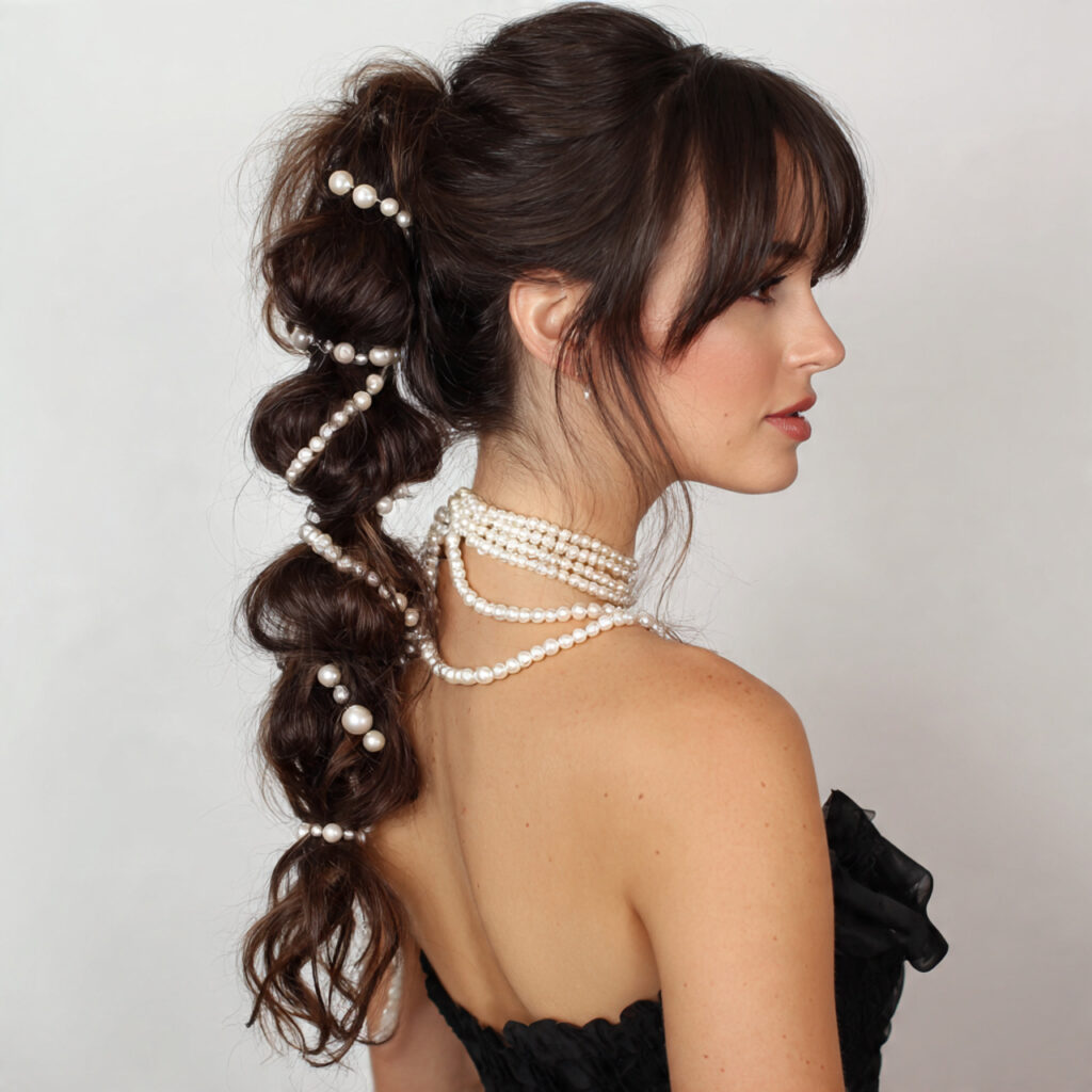 Bubble Pony with Pearls