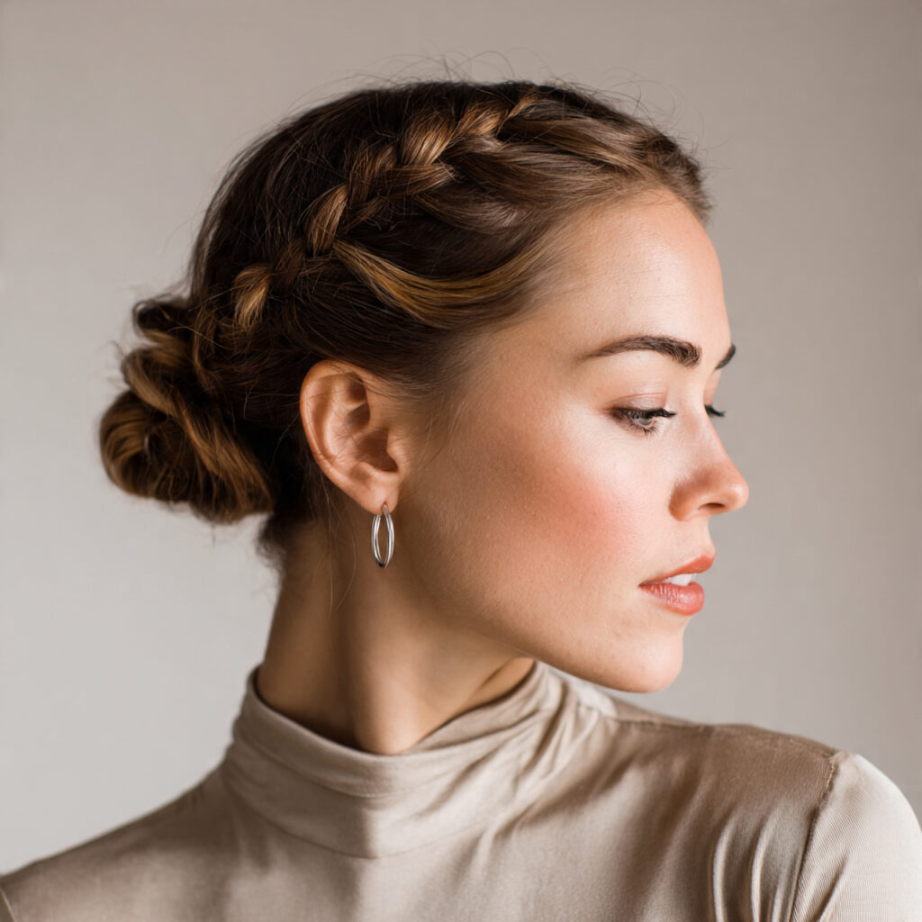 Minimalist Valentine Braided Styles