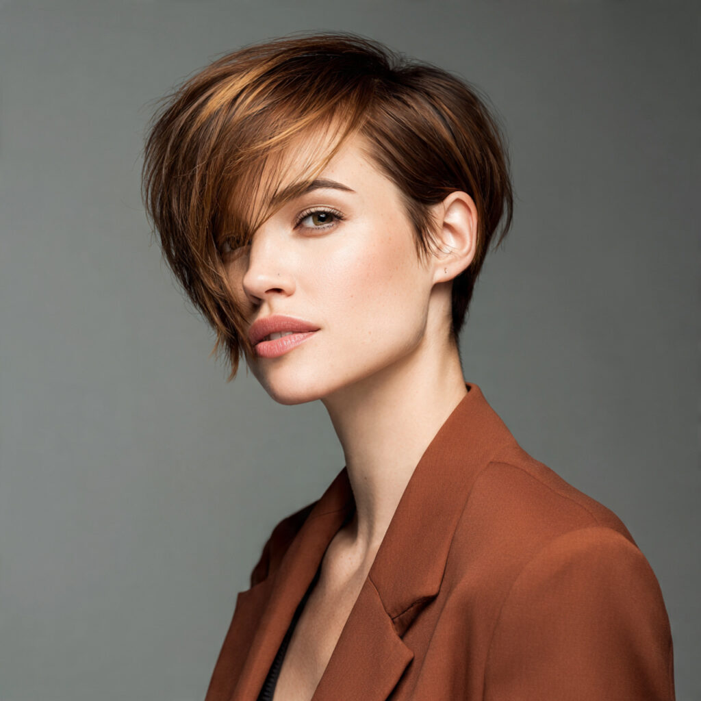 Edgy Asymmetrical Jill Valentine Idea