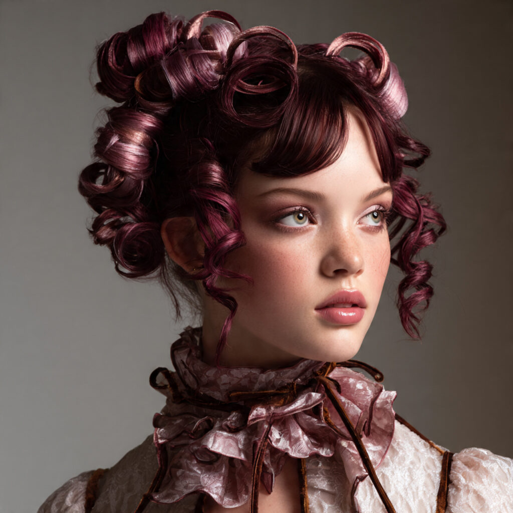 Whimsical Valentine Hair Ideas