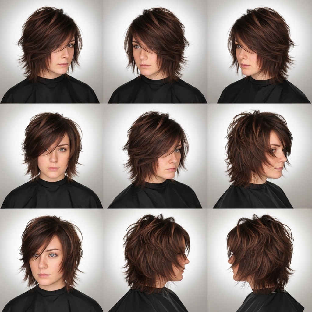 Short Butterfly Haircut Idea